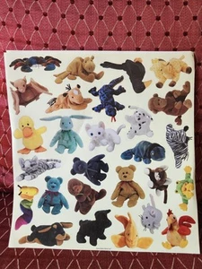 Ty Beanie Babies Official Club Membership Kit Sticker Set - 1998 Complete - Picture 1 of 5