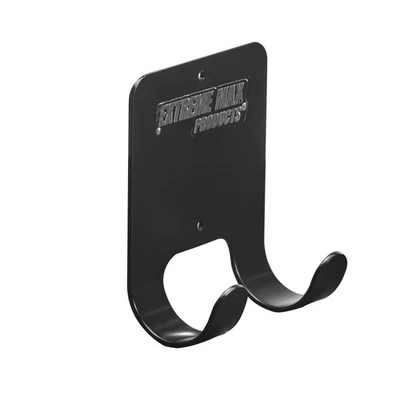 Soporte para escoba/esquina de aluminio montado en la pared - negro Foto 1 de 4