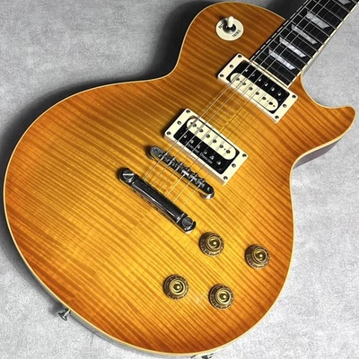Edwards E-LP-85SD Used 2002s Maple Top Mahogany Back Body Mahogany Neck Amber - Image 1 of 4