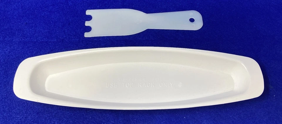 GEORGE FOREMAN GRILL 12 1/2" White Drip Tray Grease Catcher 12.5" Replacement - Image 1 of 1