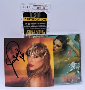 LANGES AUTO Taylor Swift signiert The Life Of A Showgirl CD JSA COA Foto 1 ❤️ RAR - Bild 1 von 2