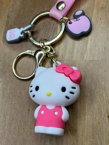 Hello Kitty Keychain Bag Chain Charm Brand New Very Cute Lightweight - Picture 1 of 9