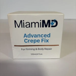 NEW Miami MD Advanced Crepe Fix Cream Firming Body Repair 120ml 4 oz - Picture 1 of 4