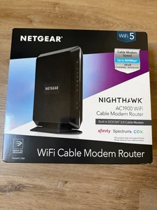 NETGEAR Nighthawk AC1900 4 Wireless-Wi-Fi 802.11ac Router - C7000-100NAS - Picture 1 of 6