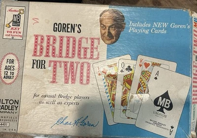 VTG 1964 Goren’s Bridge for Two Game In Box Complete with Instructions - Image 1 of 4