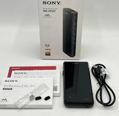 Sony Walkman 64GB Hi-Res ZX Series Reproductor de Audio NW-ZX507 Negro... - Imagen 1 de 4