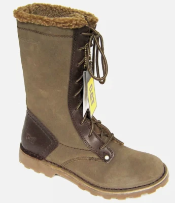 Caterpillar Womens TRENA 8" Casual Mid Calf Boots Brown - Image 1 of 4