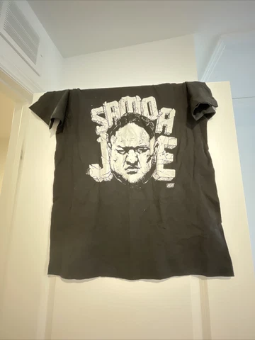 AEW Samoa Joe Tshirt Large - Limited Edition From Box Cover