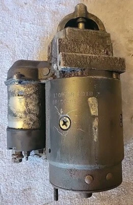 Delco Starter 1108758 Reman 8 cilindros Pontiac Oldsmobile Buick Cadillac V8 350 SBC - Imagem 1 de 4