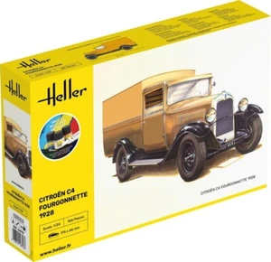 Modello Citroën C4 Furgone 1928 1/24 - Heller Starter Kit 56703 - Foto 1 di 5