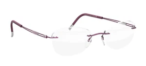 Silhouette Eyeglasses 5521 FE 4040 48 Titan Next Generation Pink Titanium Frames - Picture 1 of 1