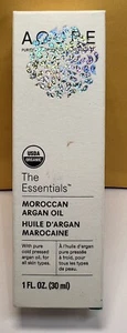 Acure, The Essentials Moroccan Argan Oil, 1 fl oz/30mL NIB - Picture 1 of 4