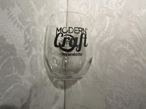 Modern Craft Wyandotte, Mi A Different Kind of Wine Glass Made by Libbey - Picture 1 of 6