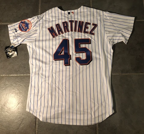 New York Mets Pedro Martinez Authentic Majestic Jersey size Mens 48 New W/ Tags Cover