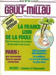 GAULT MILLAU Nr. 85 / 1976-05 = Reims + Epernay + Bayern + Urlaub in FRANKREICH - Bild 1 von 1