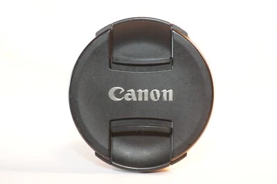 Canon EOS E-72 II 72mm front lens cap Inside squeeze Genuine canon product - Image 1 of 3