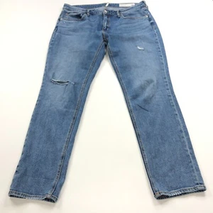 Rag & Bone Dre Low Rise Slim Boyfriend 30 (passt 36 W 30 L) Denim Jeans Destroyed - Bild 1 von 11
