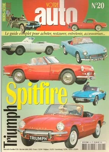GAZOLINE HS 20 TRIUMPH SPITFIRE MK1 MK2 MK3 MK1 MKII MKIII 1500 FH HORS SERIE - Imagen 1 de 2