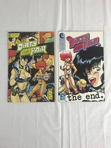 1990 Eclipse Comics The Dirty Pair Book Three: A Plague of Angels #1 & #5 - Picture 1 of 6