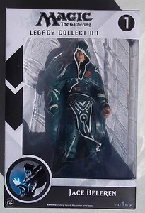 MAGIC THE GATHERING. JACE BELEREN. LEGACY COLLECTION FIGURE. NO. 1. NEW IN BOX - Picture 1 of 2