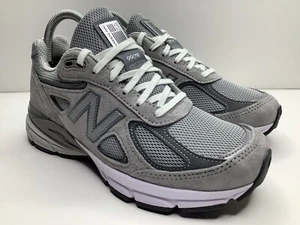 Size 5.5D - New Balance 990v4 "Made in USA" Low Grey Silver Men’s Sneakers - Picture 1 of 13