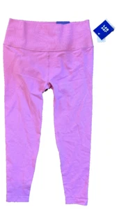 Women's Seamless High-Rise 7/8 Leggings - JoyLab™ Pink L - Picture 1 of 4