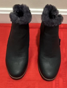 Soul Naturalizer 6M Damen Keilabsatz Stiefel Schwarz Kunstleder, Fell Hudson 2 - Bild 1 von 9