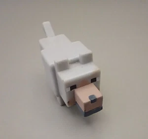 Wolf Minecraft 1" Mini Figure Mojang Mattel - Foto 1 di 3