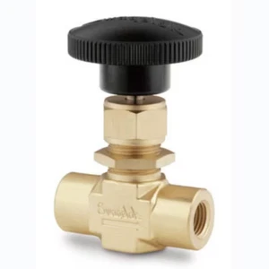 B-1RF4, Brass Bonnet Needle Valve, 1/4 in. FNPT, Regulating Stem SC11 - Picture 1 of 1