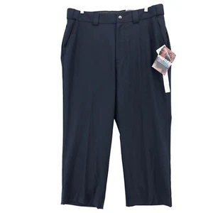 511 TACTICAL 44061 Class A Uniform Pants Midnight Blue Poly Wool SZ 38 - HEMMED! - Picture 1 of 7