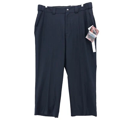 511 TACTICAL 44061 Class A Uniform Pants Midnight Blue Poly Wool SZ 38 - HEMMED! - Image 1 of 4