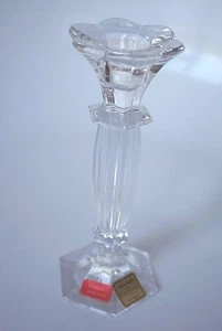 NORITAKE CRYSTAL AUSTRIA CANDLE HOLDER - Picture 1 of 2