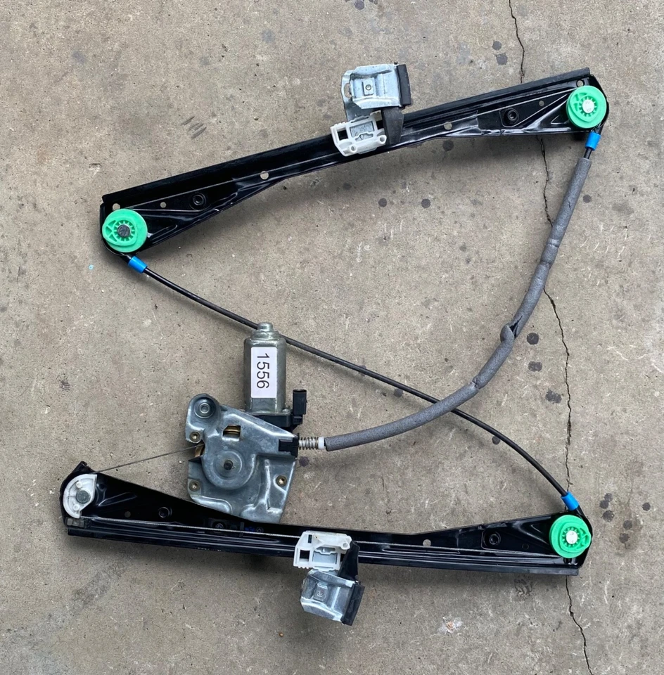00-02 Jaguar S-Type X200 Puerta delantera derecha Ventana Motor Regulador OEM Foto 1 de 4