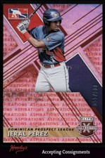 2019 Elite Extra Edition Aspirations Orange #208 Jeral Perez 055/100 ROOKIE