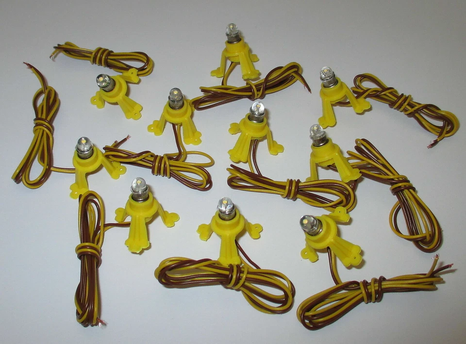 LED Hausbeleuchtung für Modellhäuser E5.5 16-22V komplett   10 Stück  NEU - Bild 1 von 2