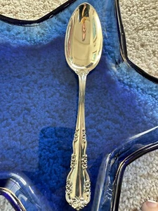 Wild Rose Old Rosalind by International Silver Sterling Tablespoon 8 3/8” - Picture 1 of 4