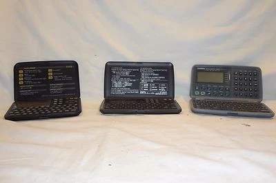 VINTAGE LOT OF 3 CASIO 32K DIGITAL DIARY - SF-5100 & SF-4300 & SF-43008 * JAPAN - Image 1 of 4