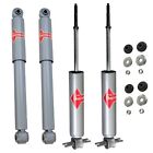 Front & Rear Shock Absorbers Kit Kyb Gas-A-Just Monotube For Dodge Ramcharger