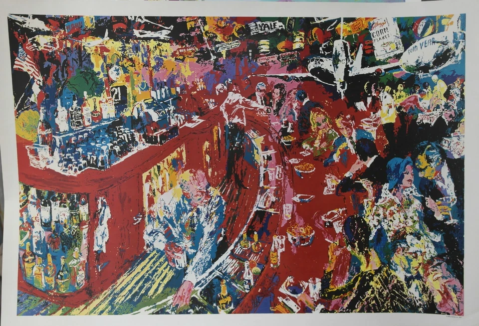 Póster escena bar Leroy NEIMAN 24x36 Foto 1 de 1