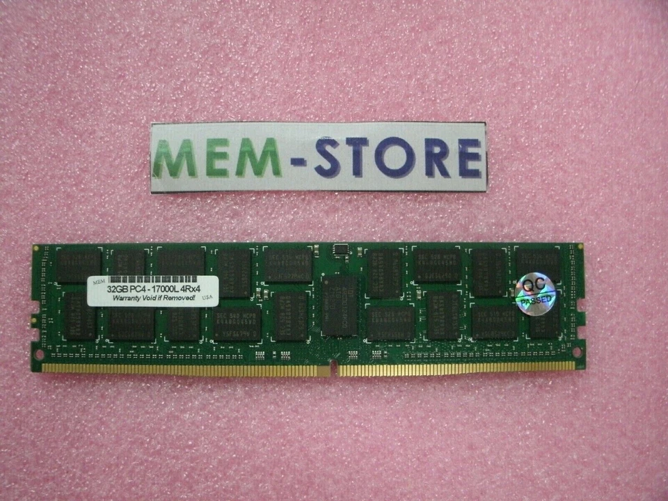 774174-001-MB 32GB DDR4 2133MHz LRDIMM RAM Upgrade ProLiant BL660c Gen9 Server - Image 1 of 1