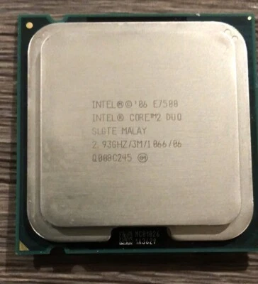 Procesador de doble núcleo Intel Core 2 Duo E7500 2,93 GHz de colección Foto 1 de 2