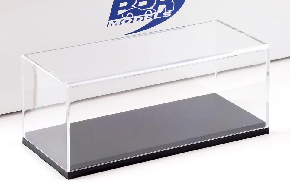 1:43 BBR Vitrine Voir L'Établissement Boîtier Display Avec Noir Base VET06PLX - Photo 1/2