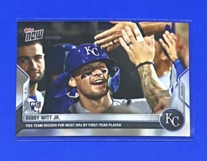 2022 MLB Topps Now Bobby Witt Jr. ROOKIE CARD SP Kansas City Royals #816 RC 🔥 - Picture 1 of 2