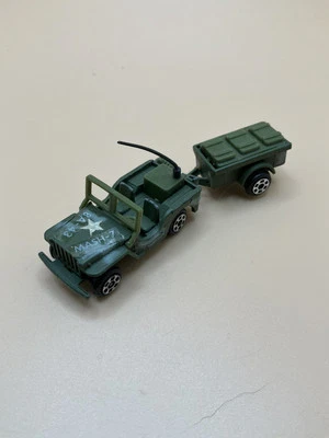 Vintage MASH Jeep & Trailer MASH, Zylmex T 432, Diecast - Image 1 of 4