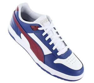 NUEVO Puma Rebound RBD GAME Low - Zapatos Hombre Cuero Azul-Blanco... - Imagen 1 de 6