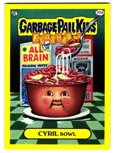 Cyril Bowl 2011 Garbage Pail Kids Flashback 3 Müsli Parodie genaue Karte gezeigt - Bild 1 von 2