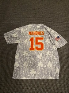 Kansas Chiefs MAHOMES #15 Camouflage Trikot X Large, aufgenähte Buchstaben. - Bild 1 von 6