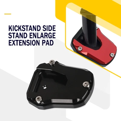 Motorcycle Side Stand Enlarge Extension Pad FOR HONDA NX125 NS110R NBX100 EX125 Foto 1 de 4