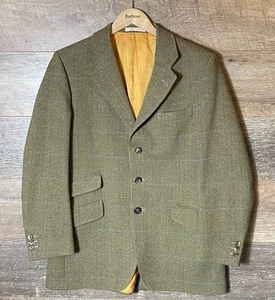 Bladen Supasax Tweed Blazer Hacking Jacke Fischgrät NEU + ETIKETT UVP 350£ 38 R - Bild 1 von 12