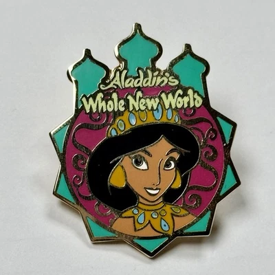 Prendedor Premio Juego Tokyo Disney Resort Aladdin Mundo Nuevo Jazmín Foto 1 de 2